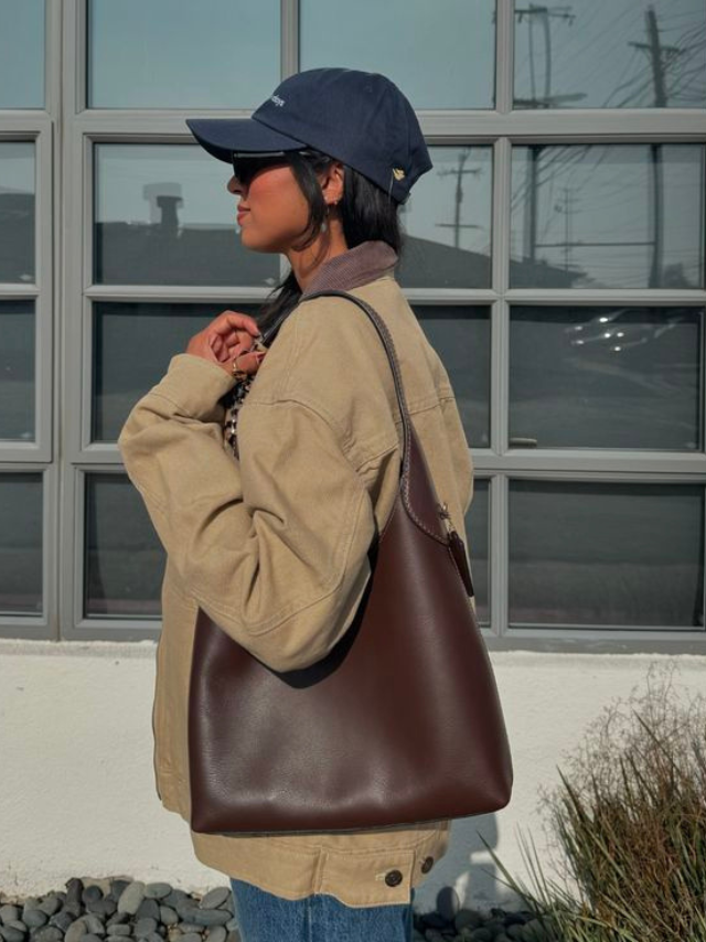 Amelia Faux Leather Bag with Cherry Charm