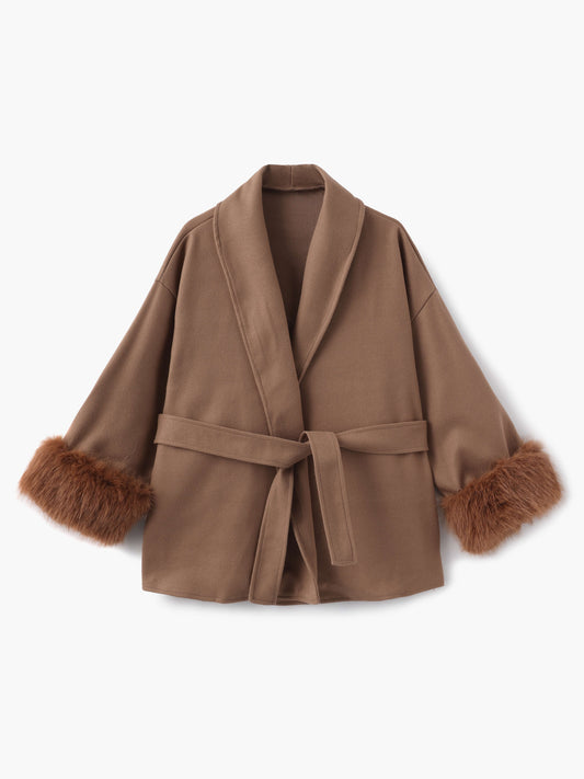 Grace Faux Fur Coat