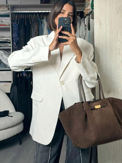 Melanie suede bag